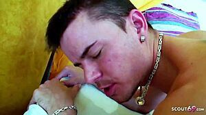 does this young teen let you fuck her pussy after rimjob?