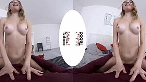 virtual taboo one finger challenge on shaved pussy