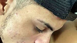 Latina amateur in doggystyle with big black cock, bareback anal, assfucking, and blowjob. She rides monster cock hard.