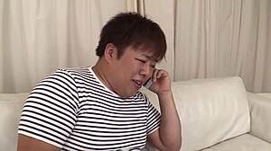 Here's how Yui Nanami, the busty Santa, made a steamy house visit.