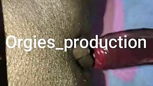 Home Made Fuck with Wife Bent Over, Big Black Cock Doggystyle.