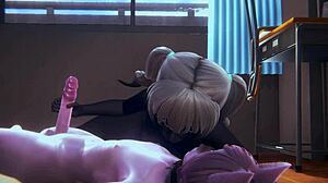 Furry Hentai Threesome in Class