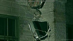 I am the barrel-girl slave in this kinky bdsm session with master