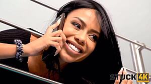 colombian temptress stuck gets fucked by friend