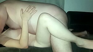 my husband licked my pussy deliciously on the sofa, what a delight