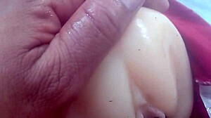 redhead wife giving rough blowjob to fat cock 😈