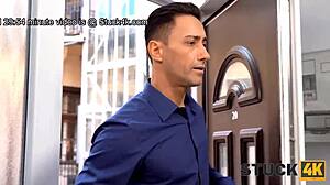 colombian temptress stuck gets fucked by friend