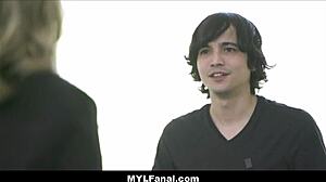 Blonde Big Tits Milf Stepmom Lilly James Takes Stepson's Bully Anal Pounding Hard