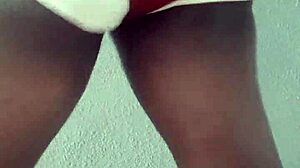 Black Shemales Chained in Sexy Underwear