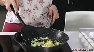 Teen family competition turns into a wild group session