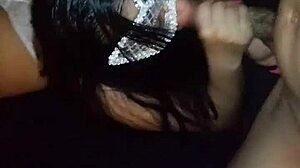 Big Booty Latina Claps Ass in POV Blowjob