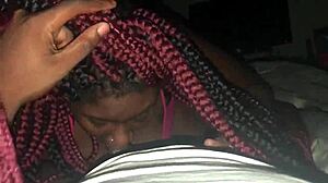 デカ尻BBWがデブチンポにねっとりディープスロート