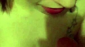 Erica Mongold Sucks Fat Dick for Tits Cum Load