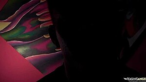 While Licking Her Feet Seductively The Brunette Hopes The Plowing Ends With A Foot Cumshot