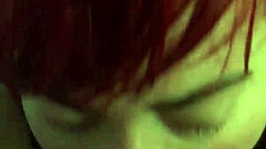 Redhead Couple's Intimate Deepthroat Session.