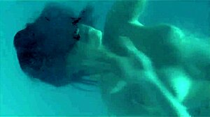 Jack frost 2 features sexy nude asian skinnydipping in pool