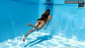 Hottest Petite Blonde Ivi Rein Teases in Underwater Scene