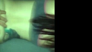 Young guy ejaculates inside her