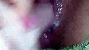 Retro Amateur Video Featuring Hairless Shaved Pussy And Dildo Toys