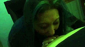 lingerie surprise deepthroat for couple