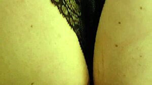 Bent Over BBW Wife In Thong Gets Intense Play