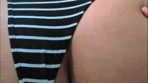 Sitting on the dick, feeling every inch.