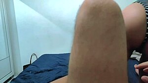 Sitting on the dick, feeling every inch.