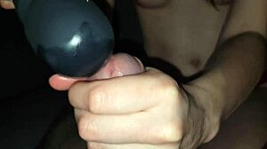 we played with our magic wand in pov, getting oiled and cum-filled 😏