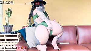 Latina Pornstar Dread Hot Squirts During Anal Sex At Home