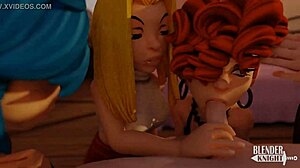 Blenderknight Kanker In Cartoon Anime Hentai Scene