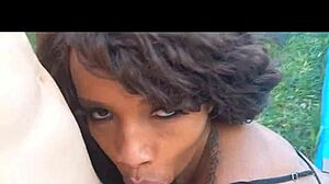 Latina Transsexual and Latino Engage in Intense Sexual Encounter