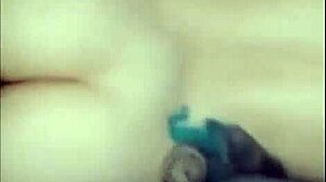 Young guy ejaculates inside her