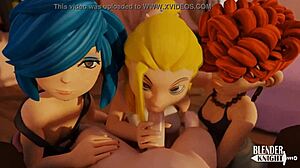 Blenderknight Kanker In Cartoon Anime Hentai Scene