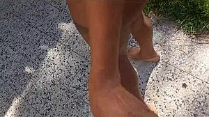 Latina Transsexual and Latino Engage in Intense Sexual Encounter