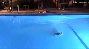 Jack frost 2 features sexy nude asian skinnydipping in pool