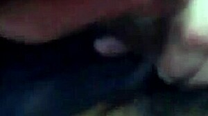 Blonde Amateur Gives Head in Car Backseat