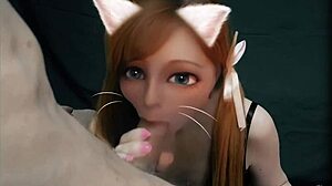 hentai furry cat girl waifu blowjob irl 🐱