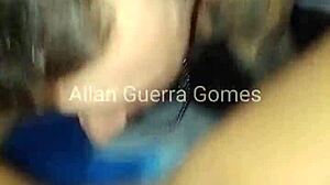 Dana Bueno Gets Oral Until Orgasm By Mma Fighter Allan Guerra Gomes