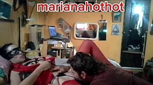 Watch this sexy argentinian amateur prostitute take a hard assfucking!