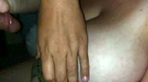 Wife Stroking My Dick In Slo Mo 42f Natural Tits Out