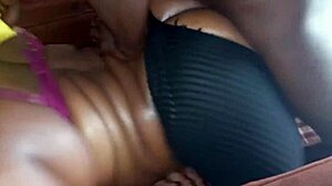 Blonde bent over for blowjob orgasm.