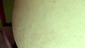 homemade scene with blonde wife receiving creampie in intimate moment