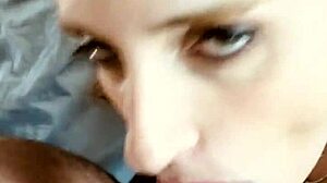 Redhead teen sucks three cocks in blowjob compilation with Romulo Pontes