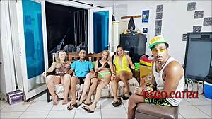 Vai Ser Gostoso Era Para Ser Uma Entrevista Mas Acabou Em Sacanagem Apresenta��o Nego Catra Com In�s Ventura Paty Bumbum Fada Mel Bruninho Bombom Completo No Red Da Paty Bumbum