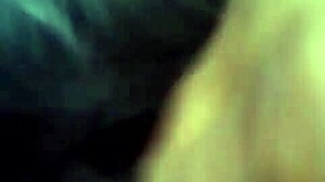 Blonde Amateur Gives Head in Car Backseat