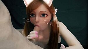 hentai furry cat girl waifu blowjob irl 🐱