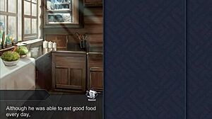 Ecstasy Rubbing Thick Cock on Sibyl's Feet