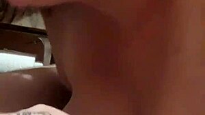 I give brittany a hard face fuck in the bathroom