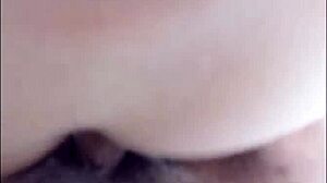 Blonde helps painter, no condom, cum on ass 😏