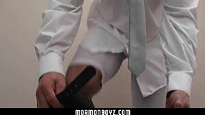 i'm seeing submissive missionary getting face fucked by priest